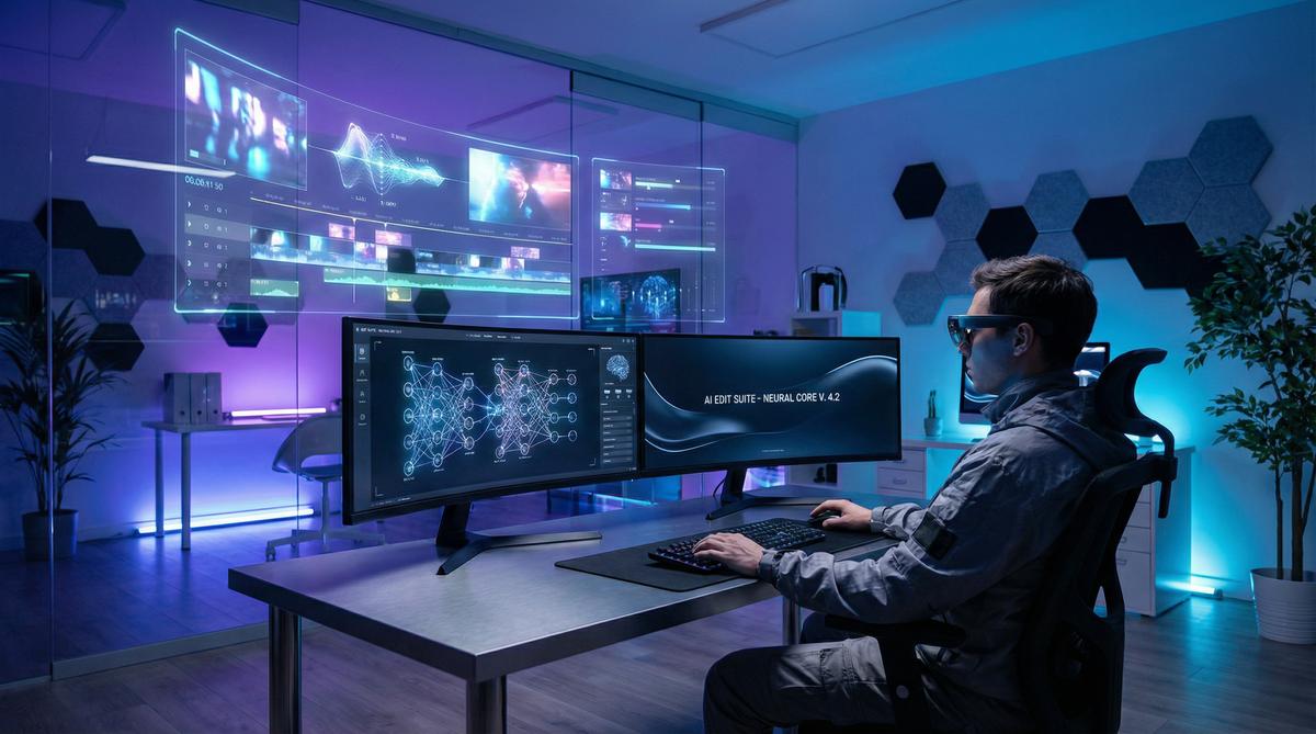 麻豆社区AI视频剪辑工作室